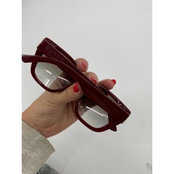 Prada Burgundy Acetate Sunglasses